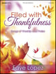 Filled with Thankfulness piano sheet music cover